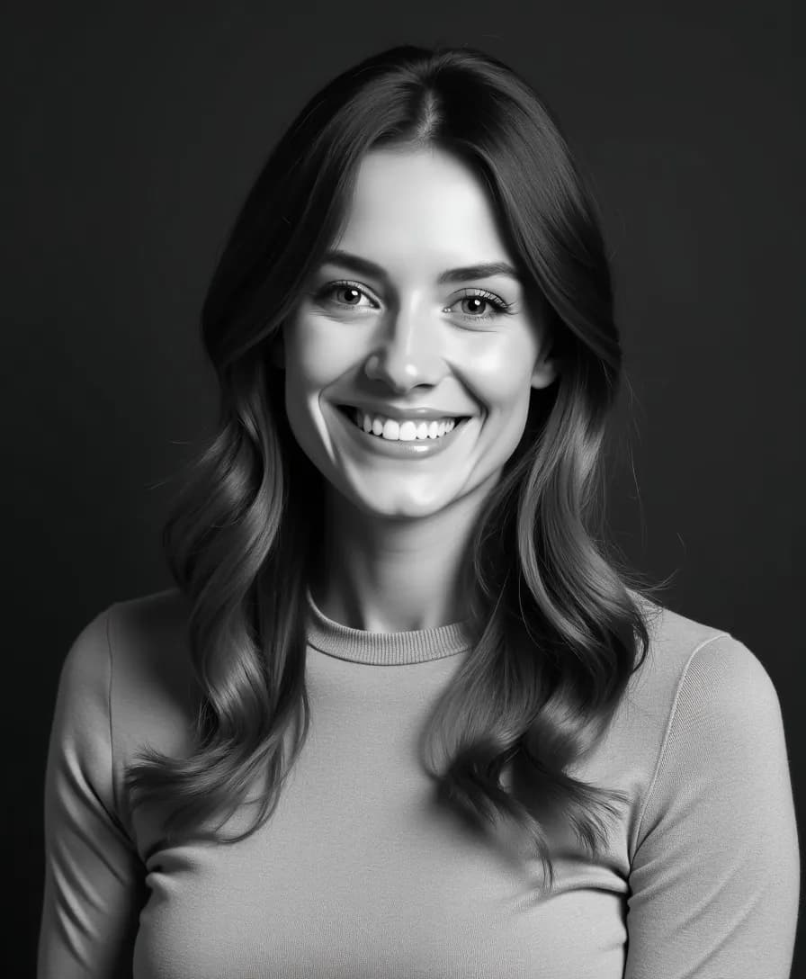 black-and-white headshot 27