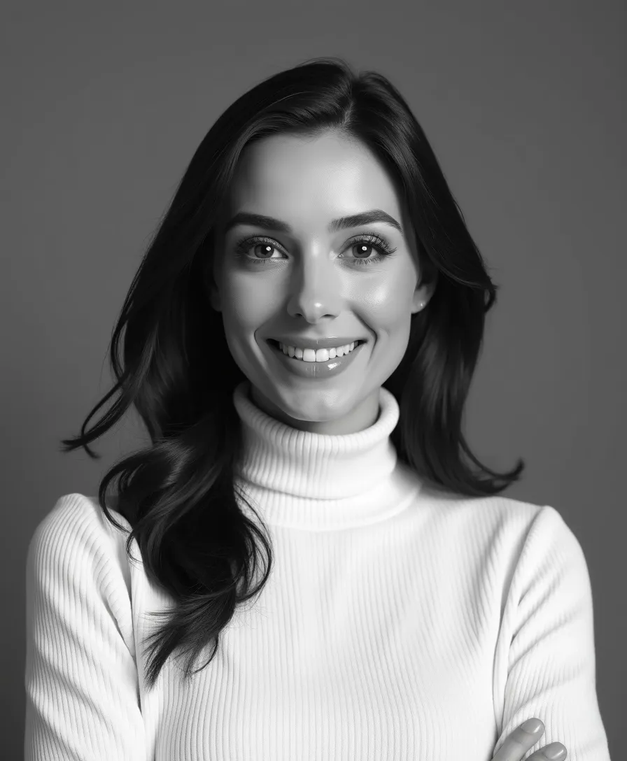 black-and-white headshot 29