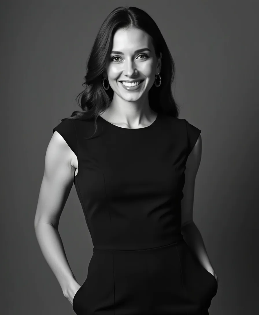 black-and-white headshot 5