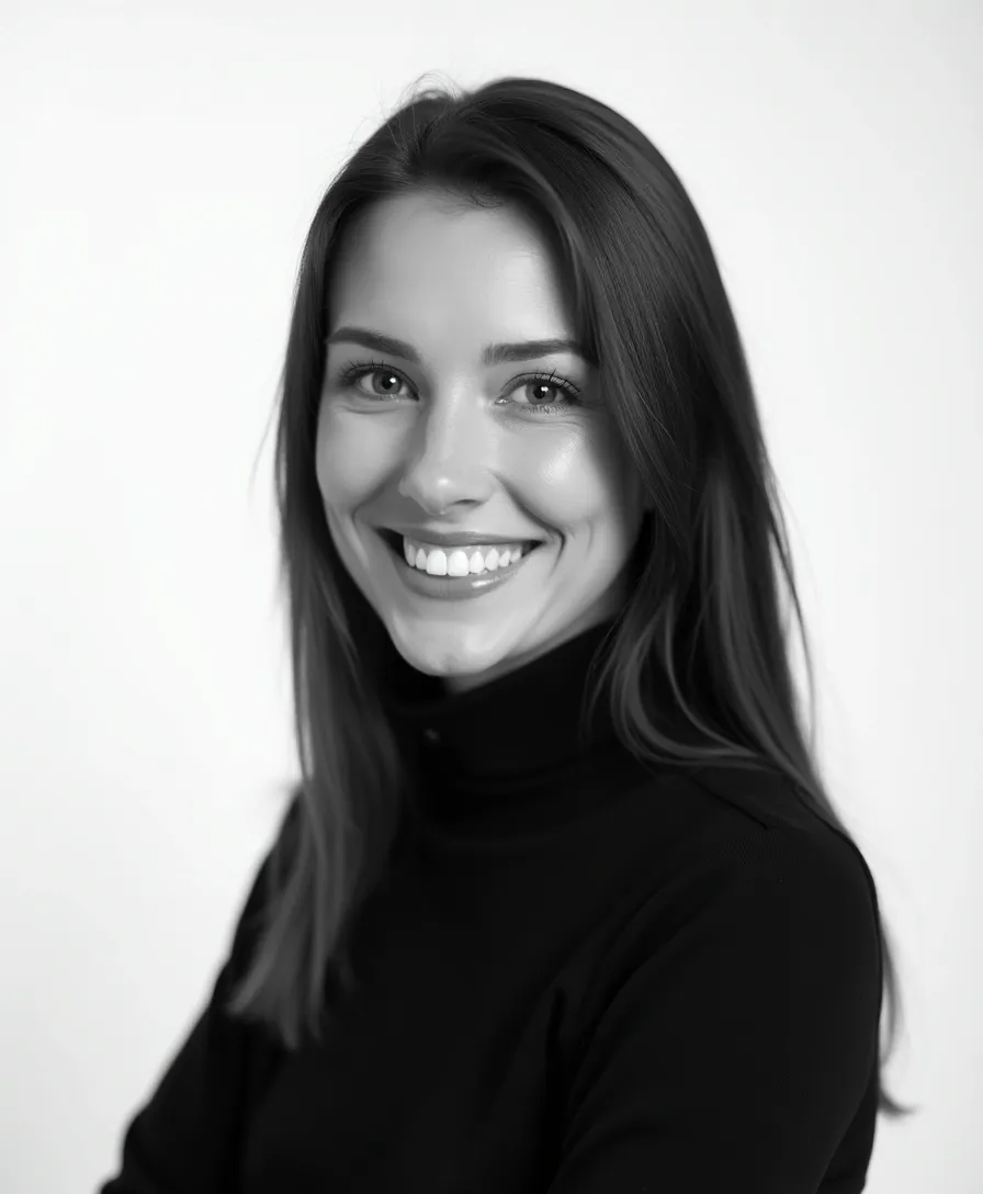 black-and-white headshot 7