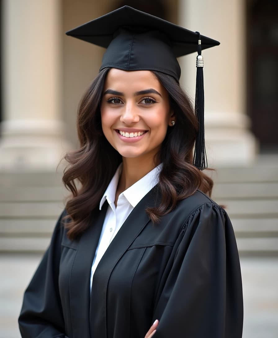 Graduation headshot 6