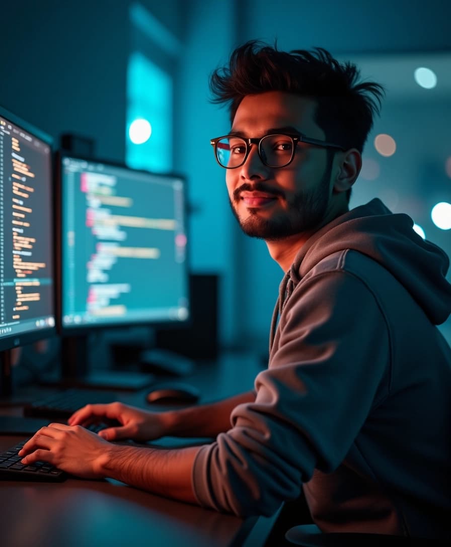 Web Designers headshot example